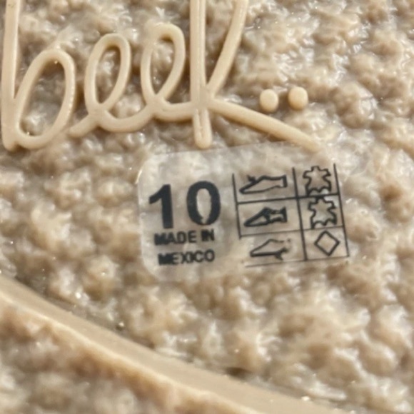 BEEK Goose Shearling Booties Boots Sherpa Lined Leopard $395 Anthropologie - Picture 7 of 10